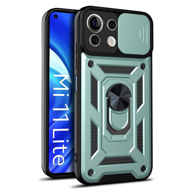 Capa De Celular Para Xiaomi Mi 11 Lite 4G / 5G / 5G NE Suporte De Anel