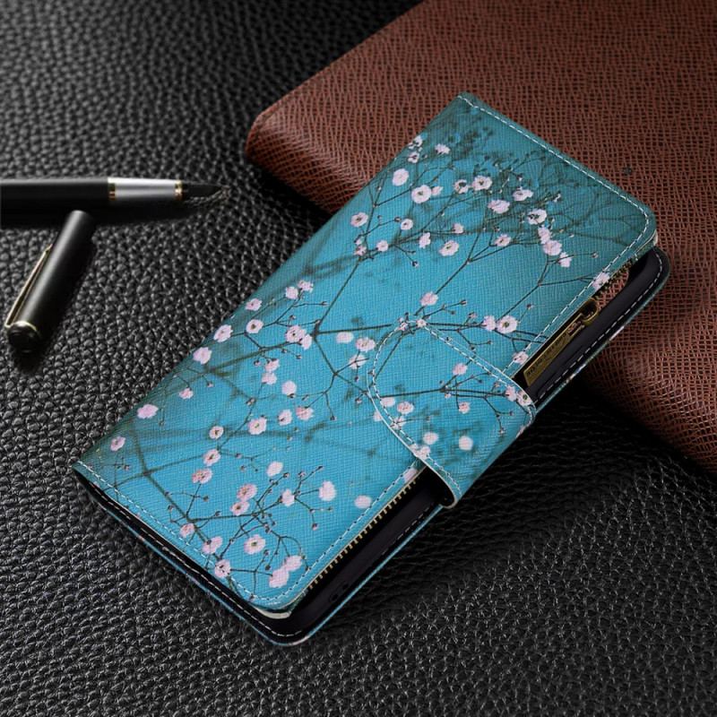 Capa De Couro Para Xiaomi Mi 11 Lite 4G / 5G / 5G NE Bolso Com Zíper