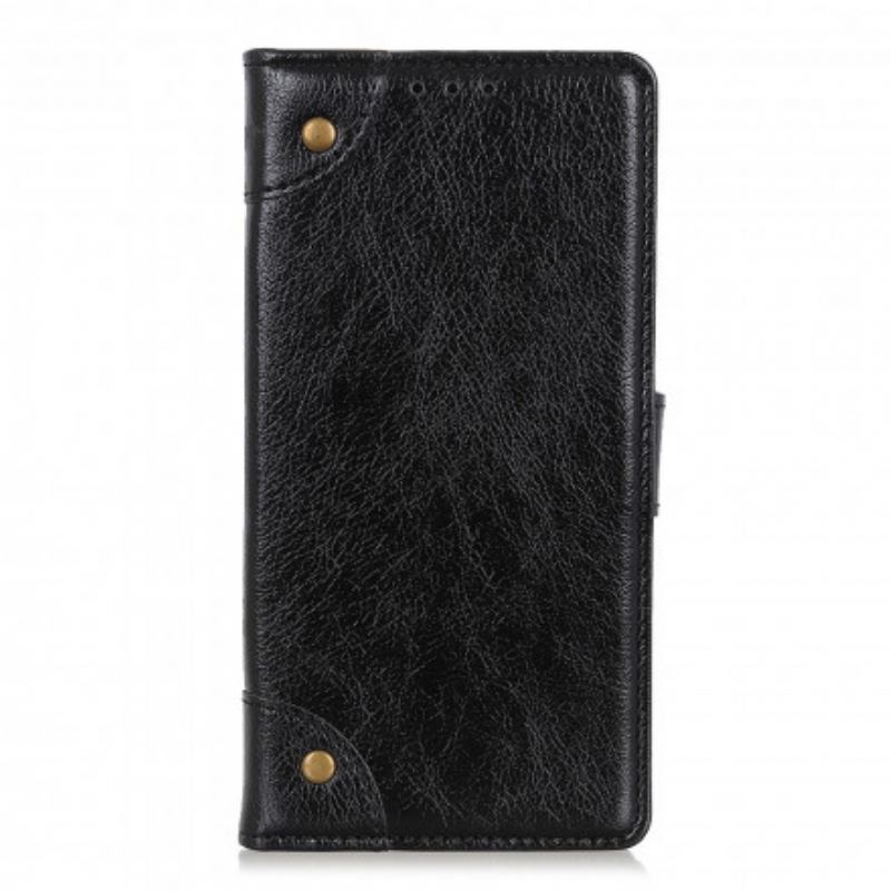 Capa Flip Para Xiaomi Mi 11 Lite 4G / 5G / 5G NE Estilo De Couro Nappa