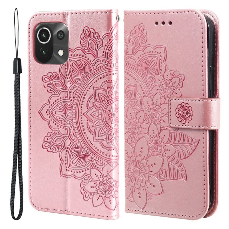 Capa Flip Para Xiaomi Mi 11 Lite 4G / 5G / 5G NE Mandala