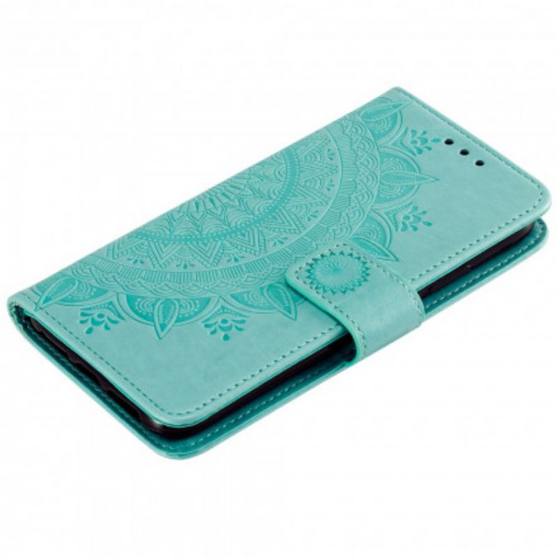 Capa Flip Para Xiaomi Mi 11 Lite 4G / 5G / 5G NE Mandala Do Sol