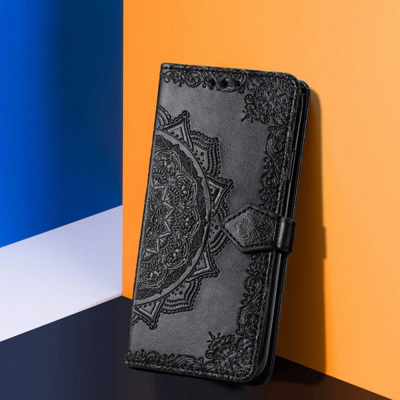 Capa Flip Para Xiaomi Mi 11 Lite 4G / 5G / 5G NE Mandala Idade Média