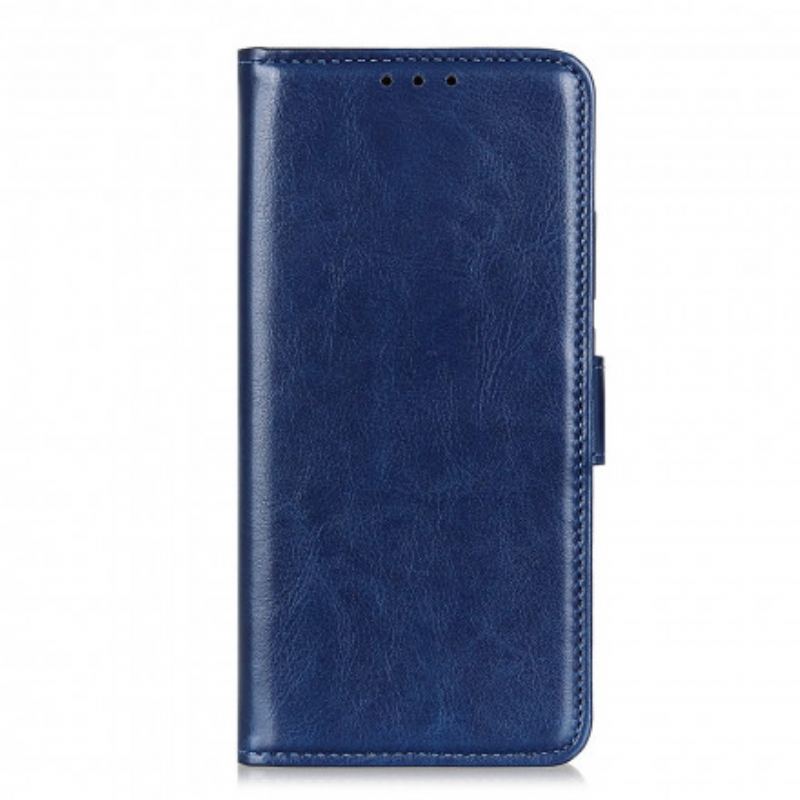 Capa Flip Para Xiaomi Mi 11 Lite 4G / 5G / 5G NE Refinamento De Couro Sintético