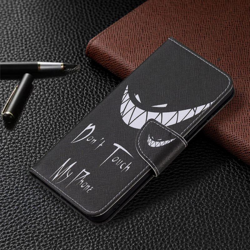 Capa Flip Para Xiaomi Mi 11 Lite 4G / 5G / 5G NE Telefone Do Diabo