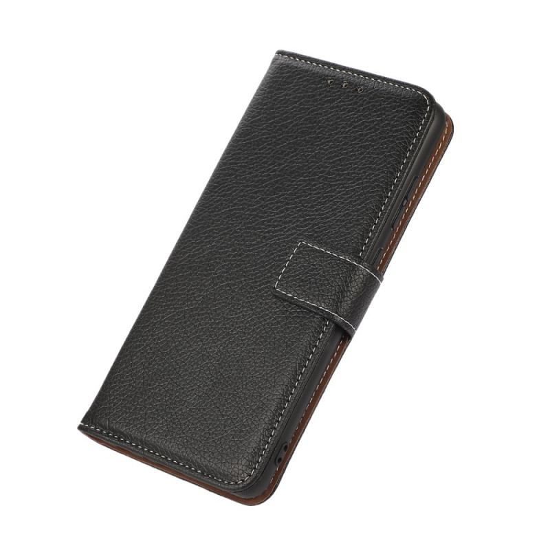 Capa Flip Para Xiaomi Mi 11 Lite 4G / 5G / 5G NE Textura Lichia