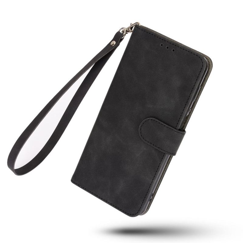 Capa Flip Para Xiaomi Mi 11 Lite 4G / 5G / 5G NE Toque De Pele