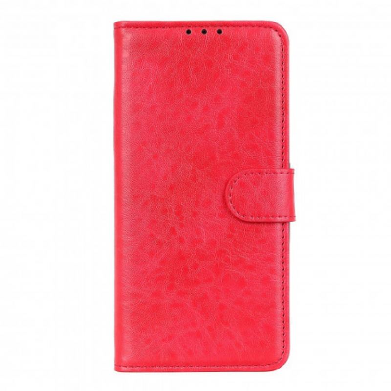 Capa Folio Para Xiaomi Mi 11 Lite 4G / 5G / 5G NE Couro Sintético Texturizado