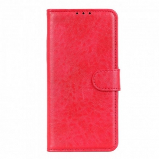 Capa Folio Para Xiaomi Mi 11 Lite 4G / 5G / 5G NE Couro Sintético Texturizado