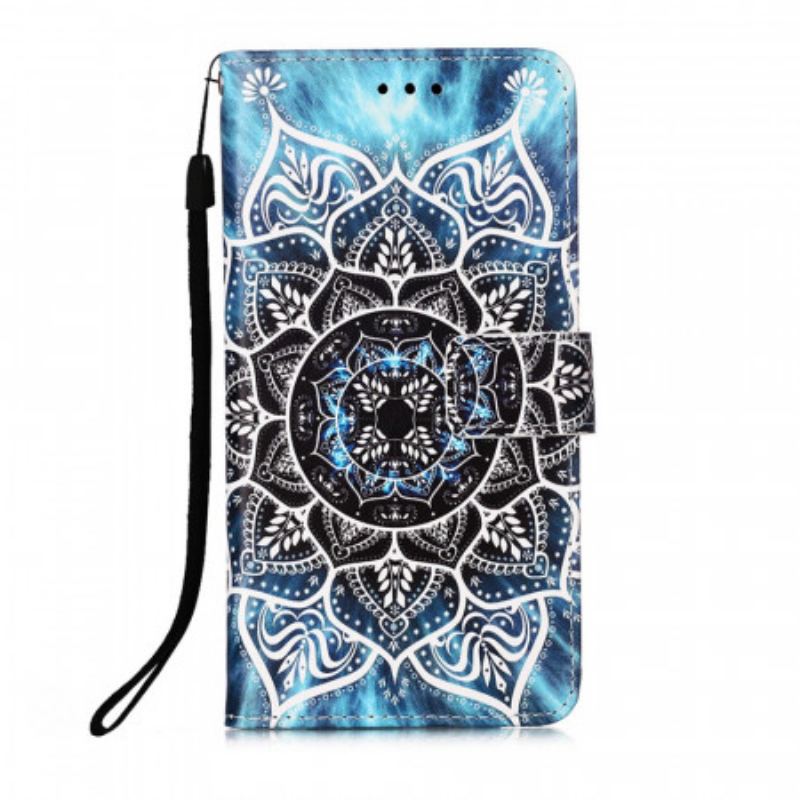 Capa Folio Para Xiaomi Mi 11 Lite 4G / 5G / 5G NE Mandala No Céu