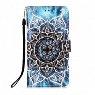 Capa Folio Para Xiaomi Mi 11 Lite 4G / 5G / 5G NE Mandala No Céu