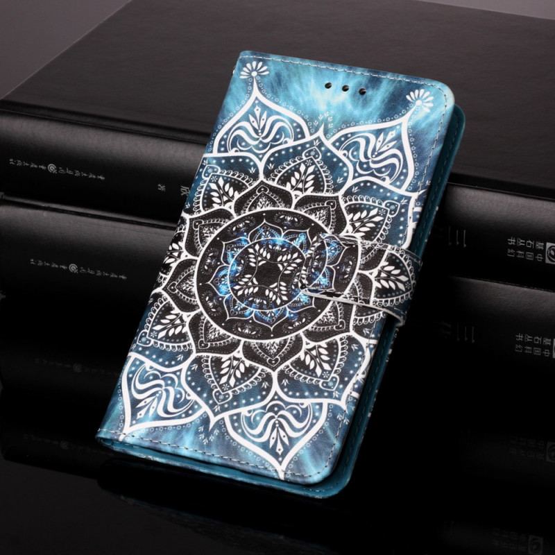 Capa Folio Para Xiaomi Mi 11 Lite 4G / 5G / 5G NE Mandala No Céu