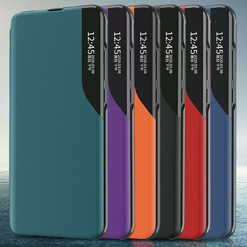 Capa De Celular Para Poco M3 Pro 5G Couro Sintético Texturizado