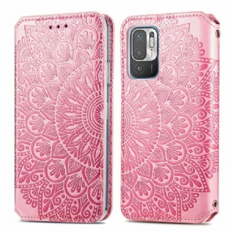 Capa De Celular Para Poco M3 Pro 5G Flip Mandala