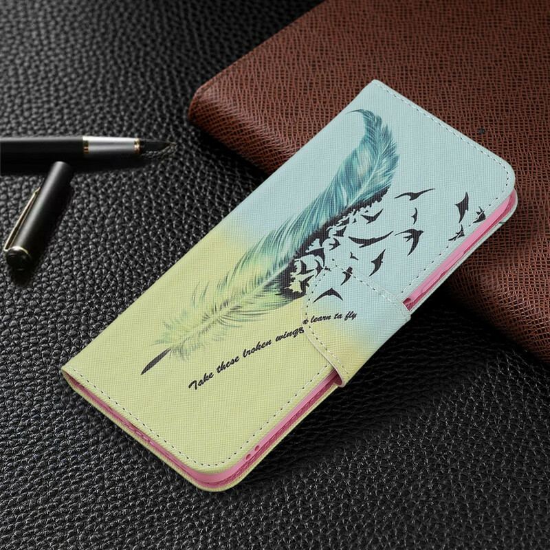 Capa Flip Para Poco M3 Pro 5G Aprender A Voar