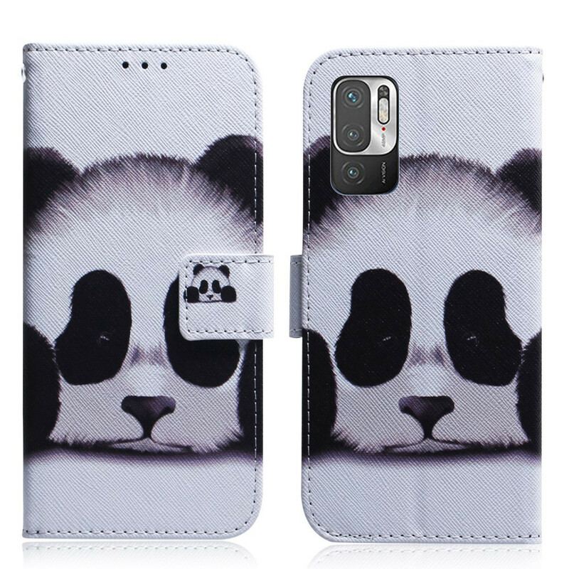 Capa Flip Para Poco M3 Pro 5G Cara De Panda