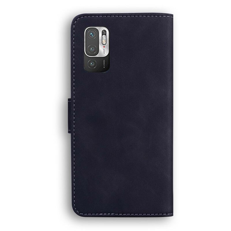 Capa Flip Para Poco M3 Pro 5G Costura Vintage