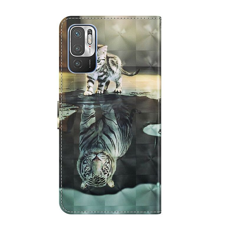 Capa Flip Para Poco M3 Pro 5G Ernesto O Tigre