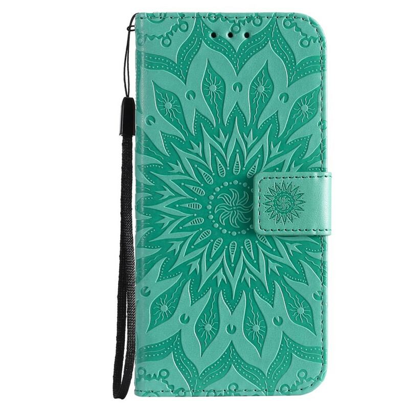 Capa Flip Para Poco M3 Pro 5G Flor Do Sol