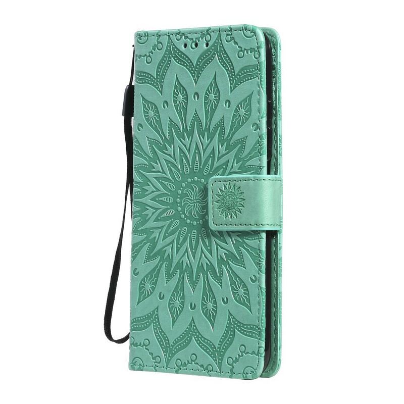 Capa Flip Para Poco M3 Pro 5G Flor Do Sol