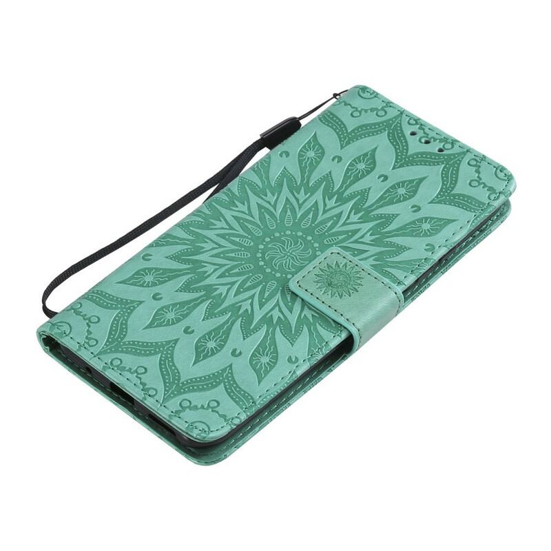 Capa Flip Para Poco M3 Pro 5G Flor Do Sol