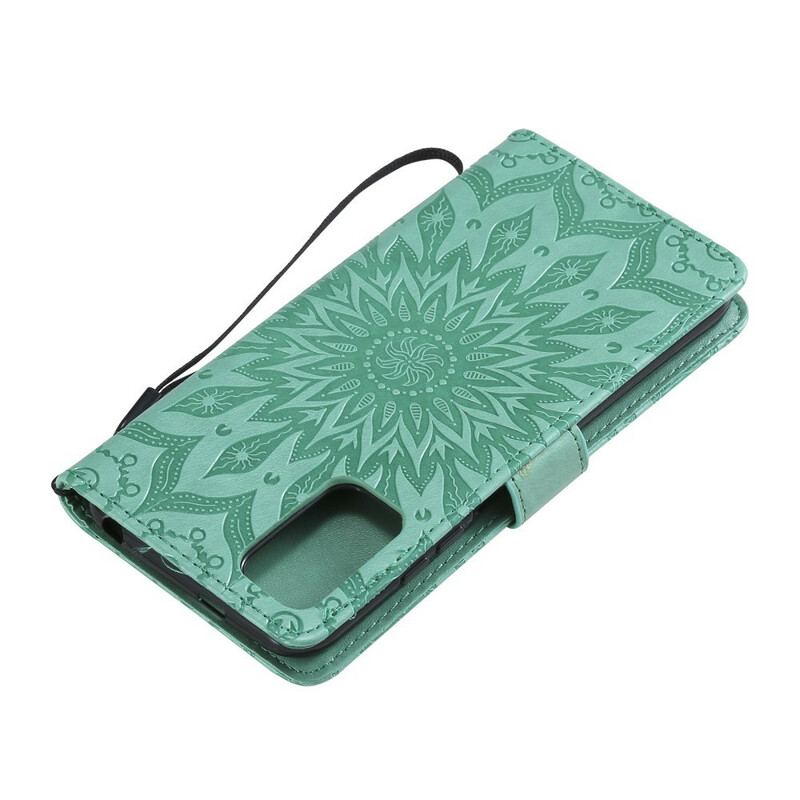 Capa Flip Para Poco M3 Pro 5G Flor Do Sol