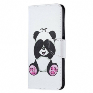 Capa Flip Para Poco M3 Pro 5G Panda Divertido