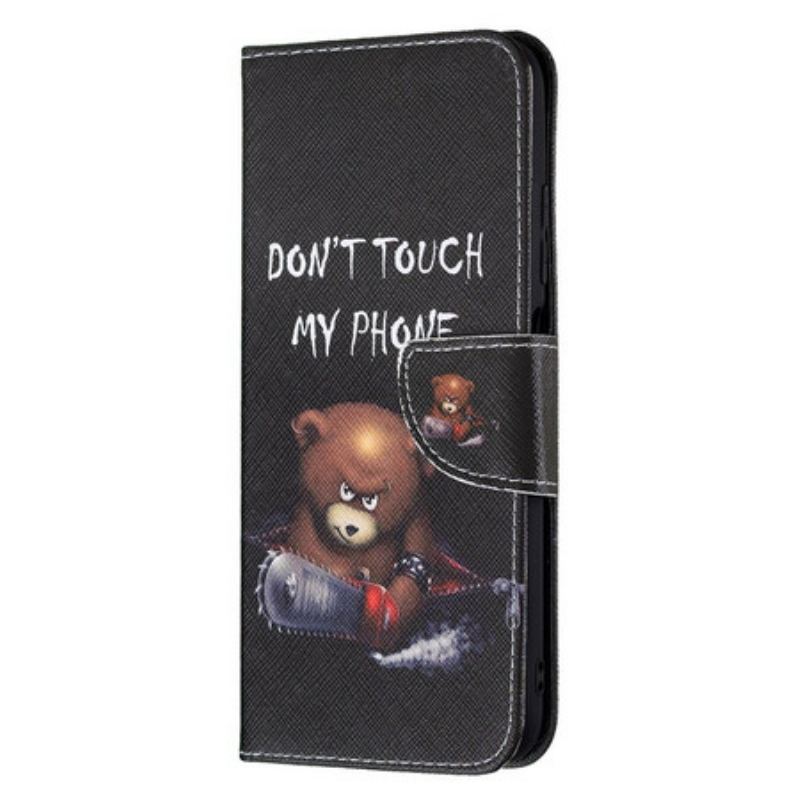 Capa Flip Para Poco M3 Pro 5G Urso Perigoso