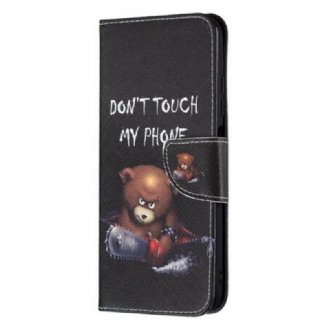 Capa Flip Para Poco M3 Pro 5G Urso Perigoso