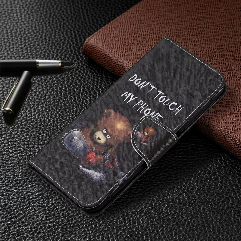 Capa Flip Para Poco M3 Pro 5G Urso Perigoso