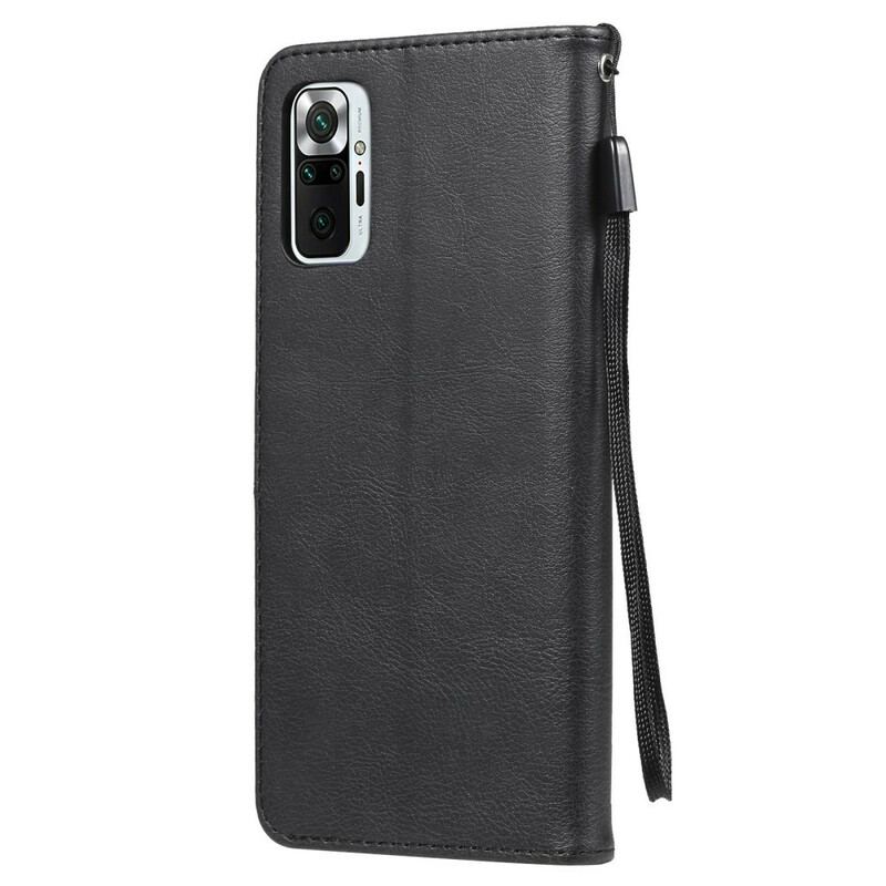 Capa Folio Para Poco M3 Pro 5G Monocromático