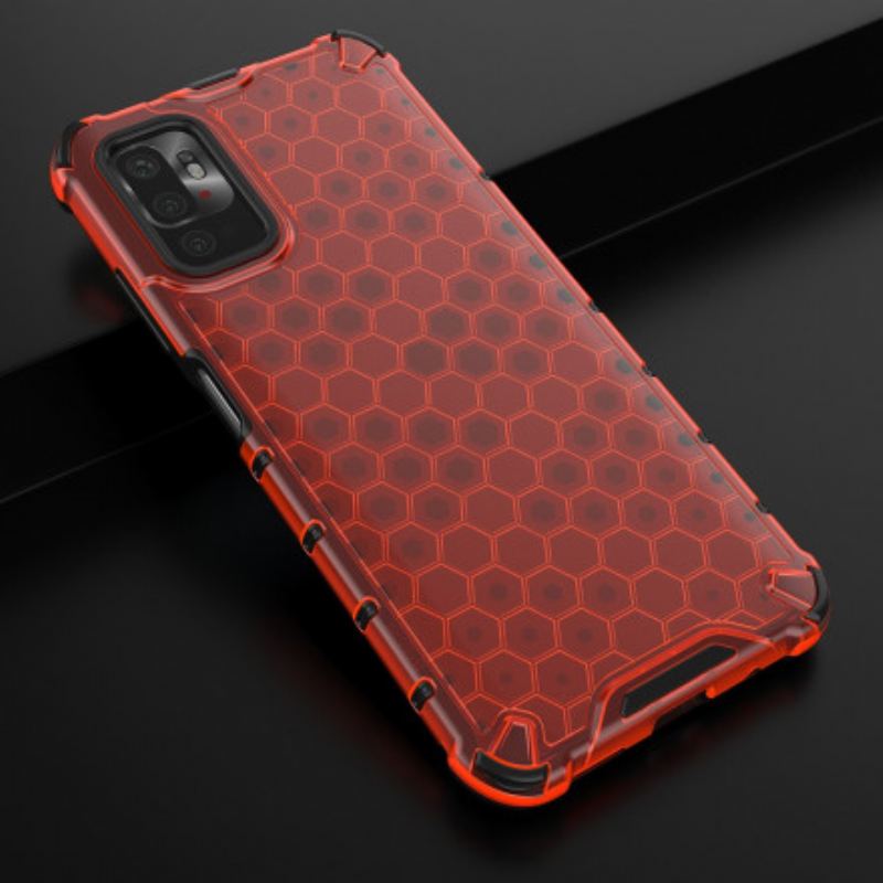 Capa Para Poco M3 Pro 5G Estilo Favo De Mel