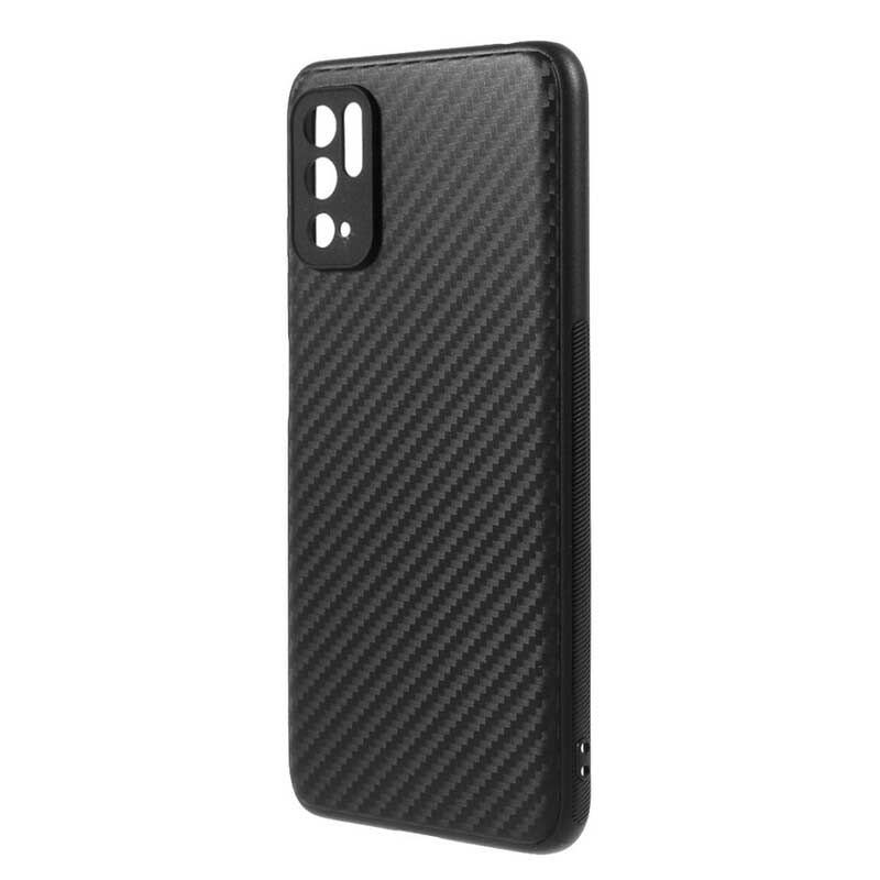 Capa Para Poco M3 Pro 5G Fibra De Carbono