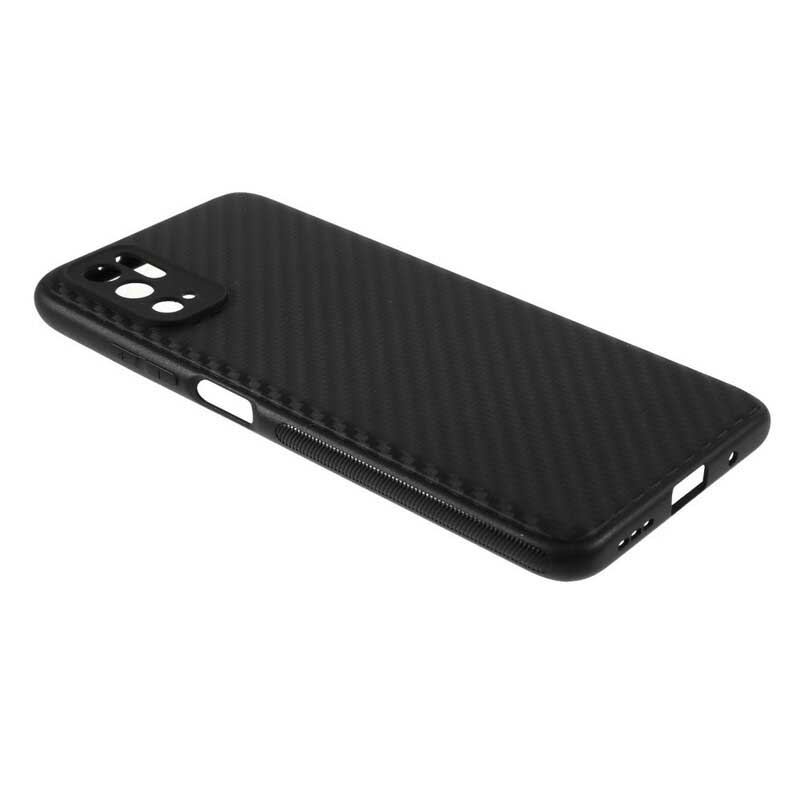 Capa Para Poco M3 Pro 5G Fibra De Carbono