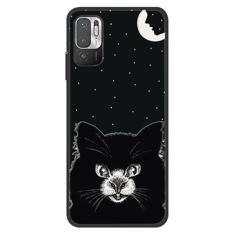 Capa Para Poco M3 Pro 5G Gato Preto