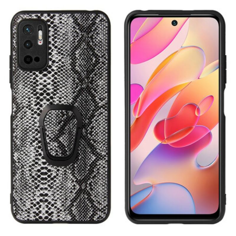 Capa Para Poco M3 Pro 5G Porta-anel De Cobra