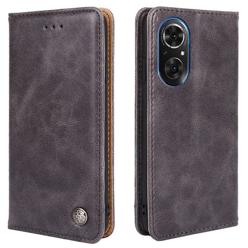 Capa De Celular Para Honor 50 SE Flip Rebites Decorativos