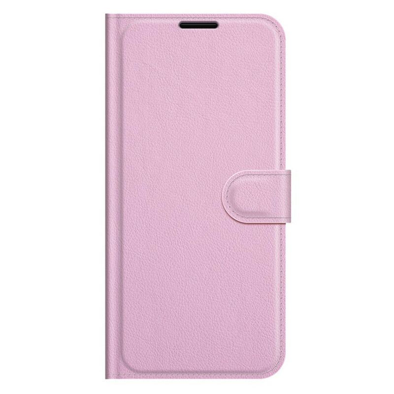 Capa Flip Para Honor 50 SE Couro Falso Clássico