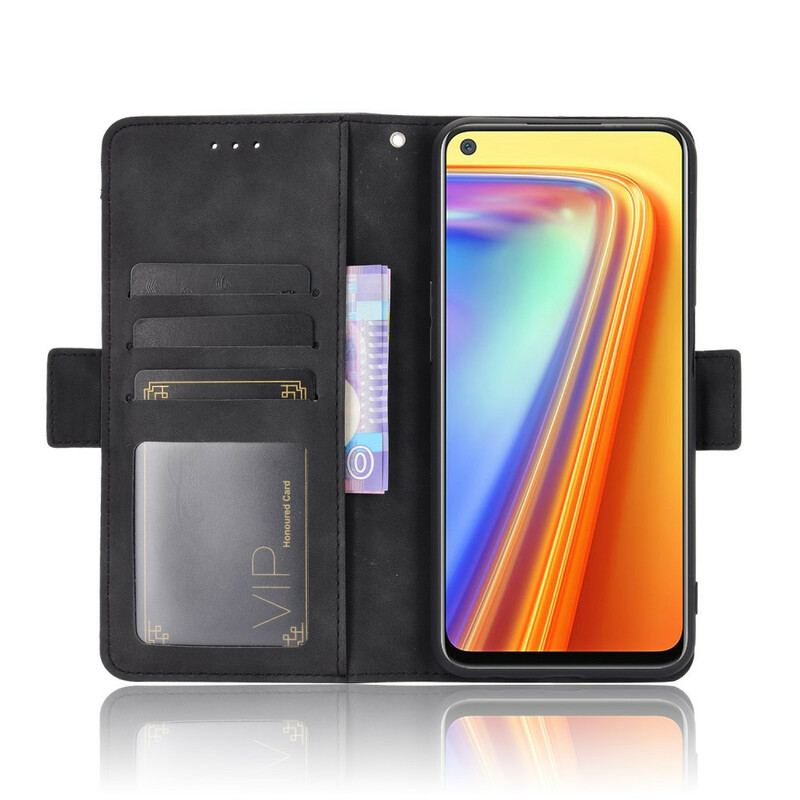 Capa Flip Para Realme 7 Multi-card Premier Class