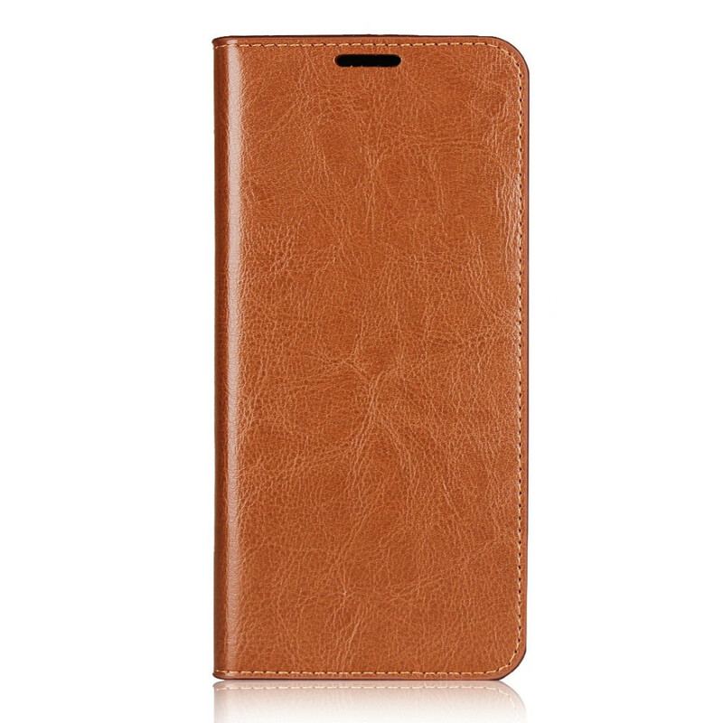 Capa De Celular Para Xiaomi Redmi Note 9 Flip Couro Legitimo