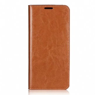 Capa De Celular Para Xiaomi Redmi Note 9 Flip Couro Legitimo