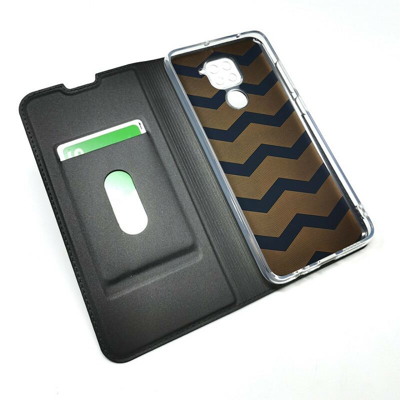 Capa De Celular Para Xiaomi Redmi Note 9 Flip Fecho Magnético