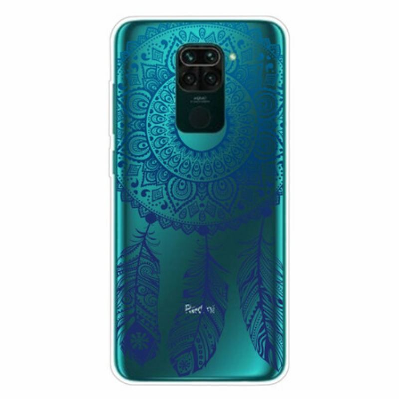 Capa De Celular Para Xiaomi Redmi Note 9 Mandala De Flor Única