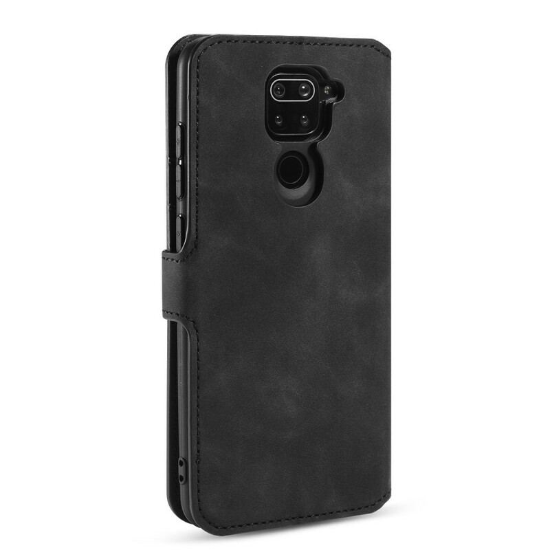 Capa Flip Para Xiaomi Redmi Note 9 Dg.ming Retro