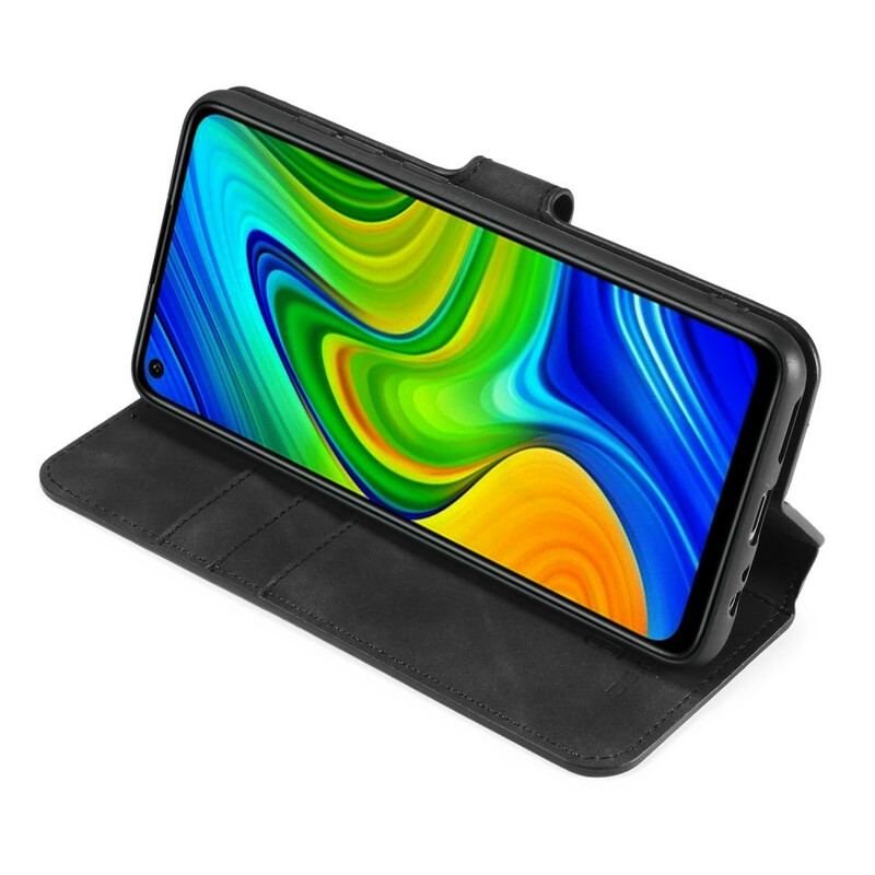 Capa Flip Para Xiaomi Redmi Note 9 Dg.ming Retro