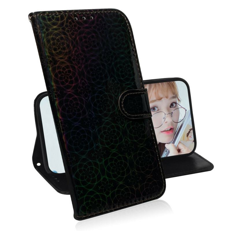 Capa Folio Para Xiaomi Redmi Note 9 Cor Pura