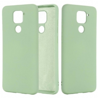 Capa Para Xiaomi Redmi Note 9 Design De Silicone Líquido