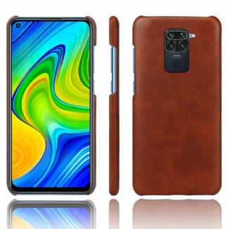 Capa Para Xiaomi Redmi Note 9 Efeito Couro Ksq