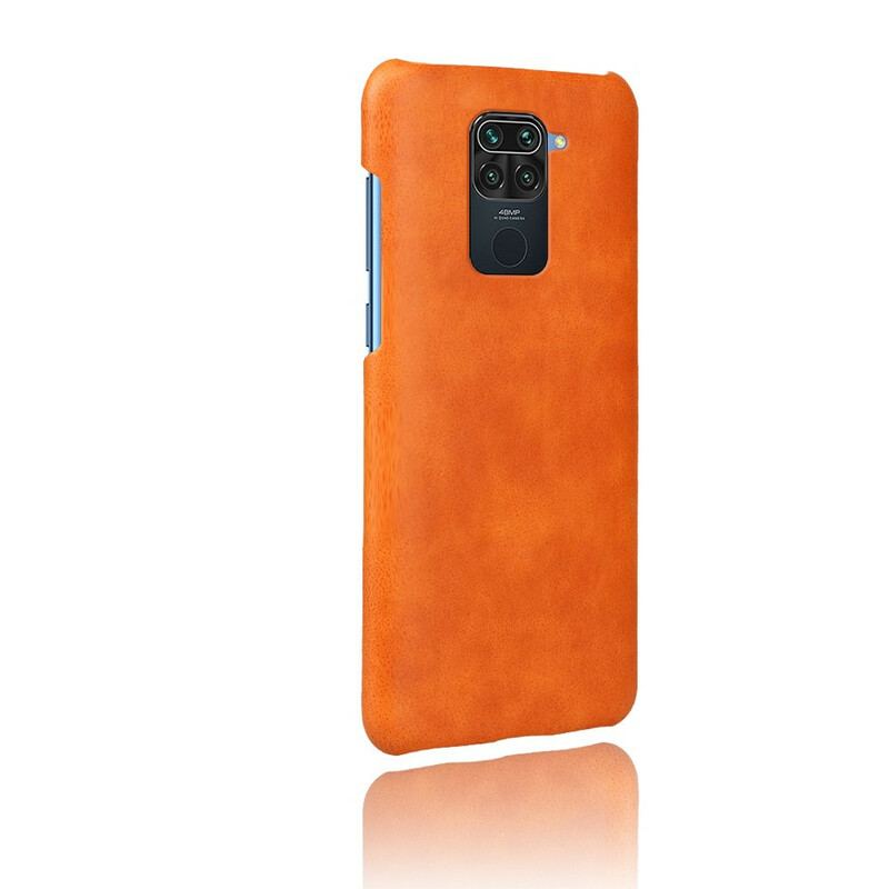 Capa Para Xiaomi Redmi Note 9 Efeito Couro Ksq