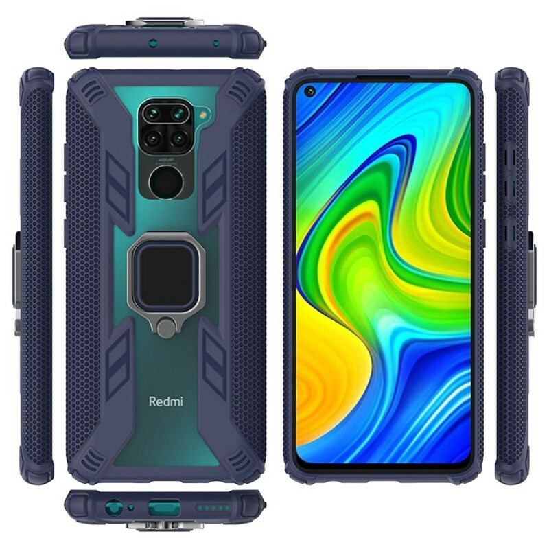 Capa Para Xiaomi Redmi Note 9 Guerreiro Com Anel