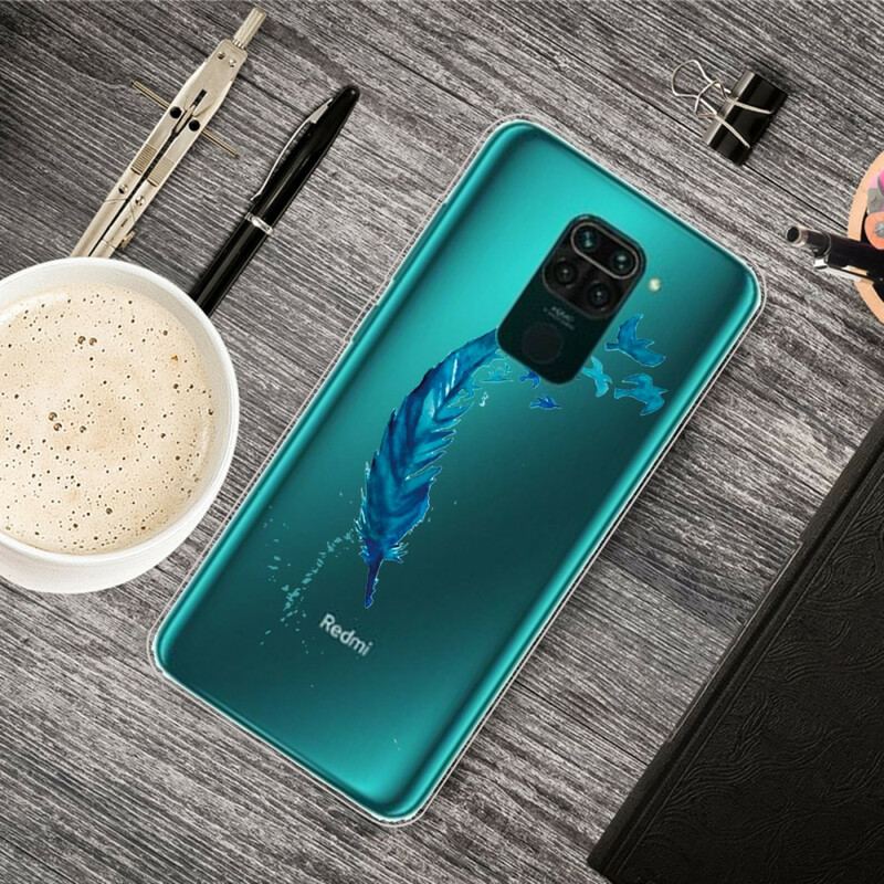 Capa Para Xiaomi Redmi Note 9 Linda Pena Azul